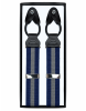 Striped Navy Gray