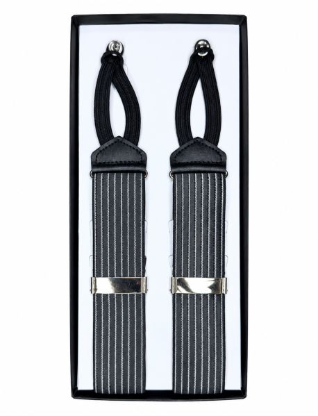 Black Chalk Stripe