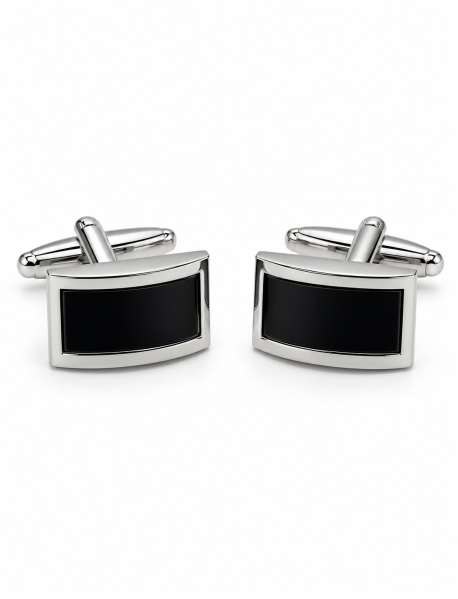 Black Agate/Silver