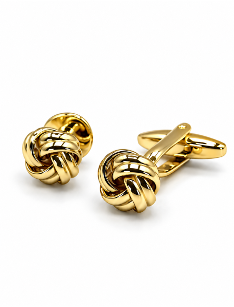 14K Plated Knot Formal Set
