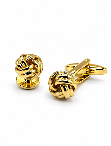 14K Plated Knot Formal Set