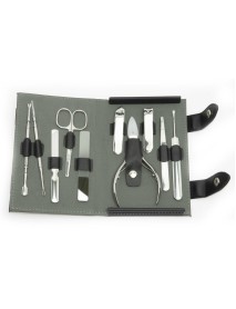 Black Case Manicure Set