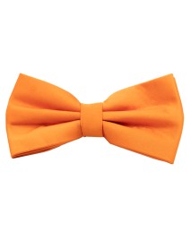 Orange Silk Bow Tie