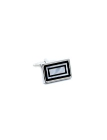 Black Onyx/Mother Of Pearl Rectangle