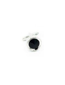 Black Crystal Cufflink