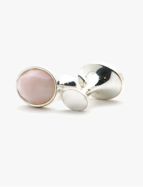  Pink Opal Oval Cut Stone 