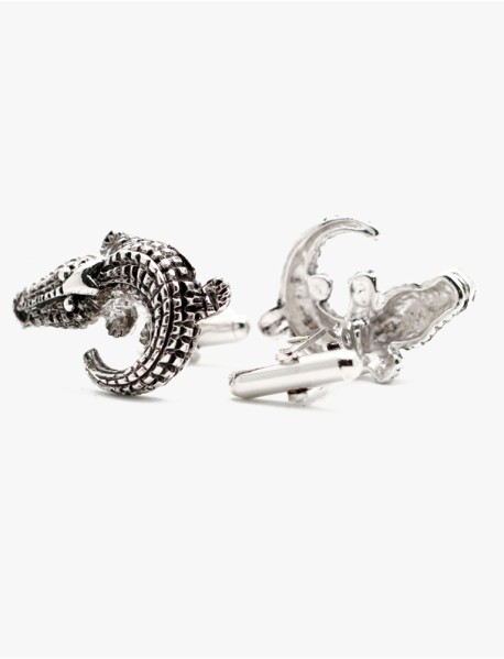 Alligator Silver Tone
