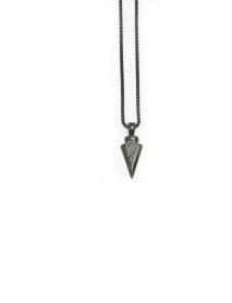 Arrow Pendant Necklace - Silver