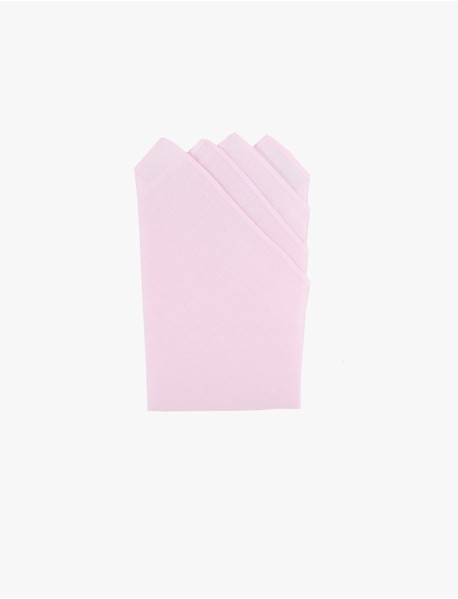  Pink Pure Linen Pre-folded