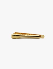 Gold Lined Tie Bar